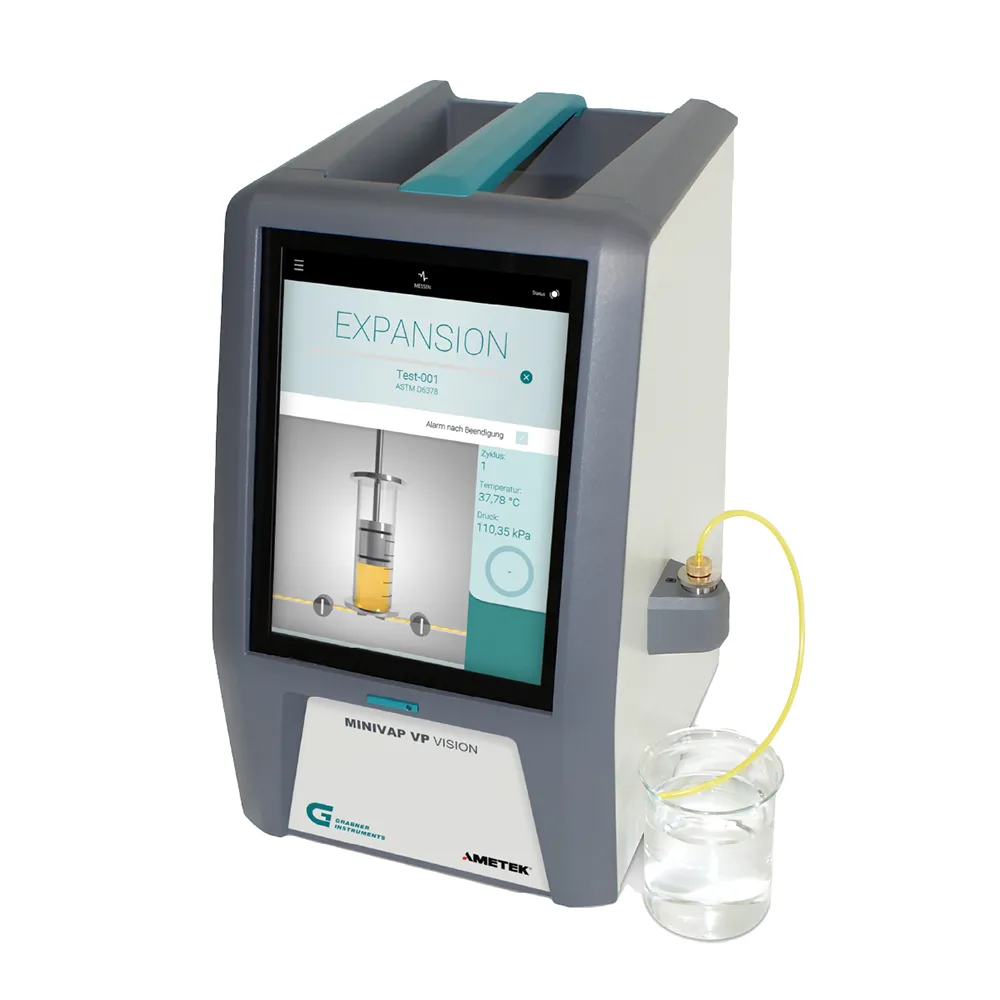 Analisador de pressão de vapor Minivap VP Vision