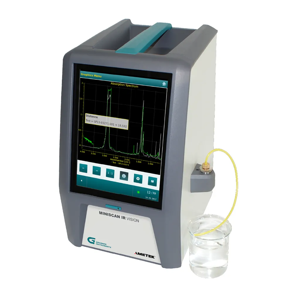 Analisador FTIR de combustíveis Miniscan IR Vision