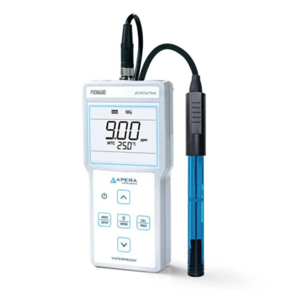 Analisador portátil de pH e íons seletivos (ISE) série 400