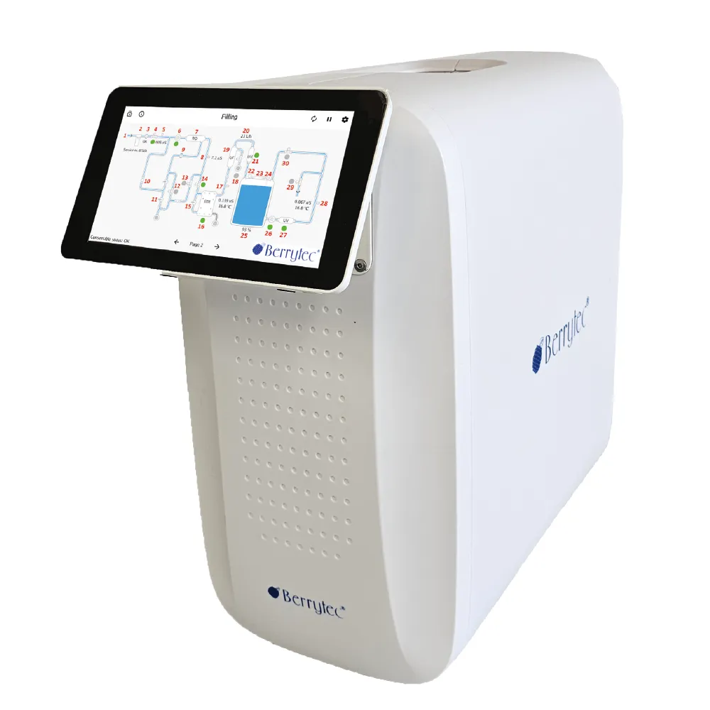 Sistema de purificação de água para laboratório série Berrypure mini-RO/EDI